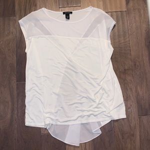 White House Black Market Top in White